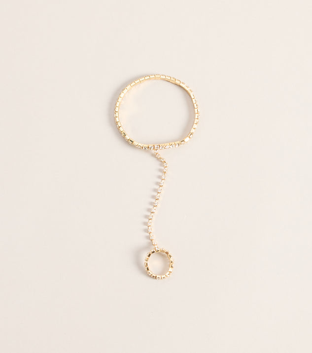 Windsor Perfect Shine Stretchy Rhinestone Hand Chain