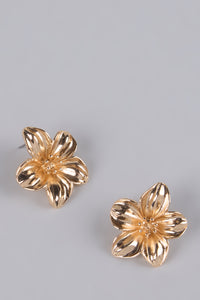 Petal Perfect Floral Stud Earrings