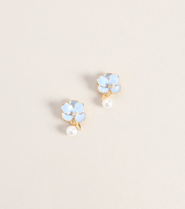Windsor Petal Please Flower Drop Earrings