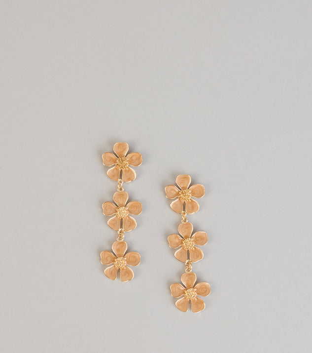 Windsor Petals On Repeat Floral Earrings