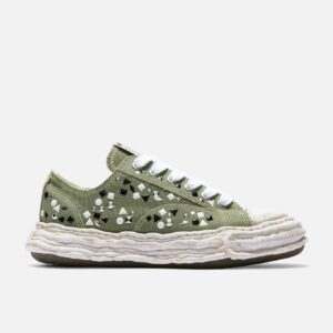 "PETERSON23" OG Sole Embellished Canvas Low-Top Sneaker