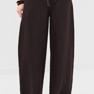 Petite Brynn Linen Pants