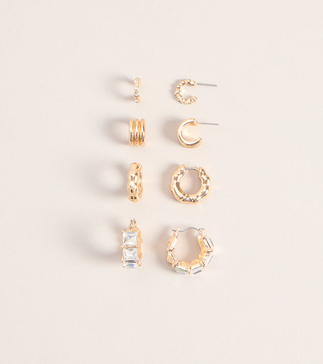 Windsor Pick Your Style Hoop Earrings Set