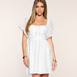 Windsor Picnic Flirt Eyelet Mini Dress Picnic Flirt Eyelet Mini Dress