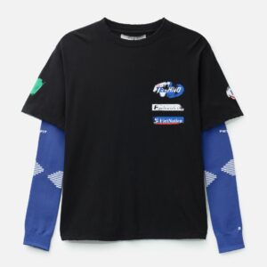 Piet Piet F.C. Knitted Sleeve T-shirt