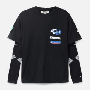 Piet Piet F.C. Knitted Sleeve T-shirt