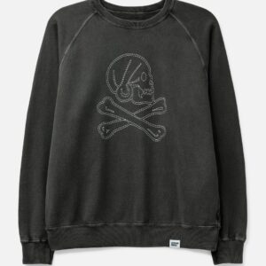 Pigment Dyed Sweat Shirt Long Sleeve