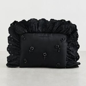 Simone Rocha Pillowcase Embroidered Clutch Bag