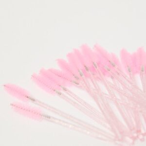 Ally Fashion Pink 50 Pk Eyelash Cur Disposable Eyelash Brush