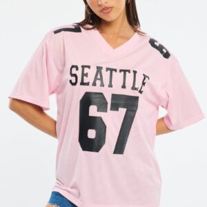 Pink Sport Tee Short Sleeve