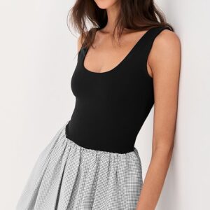 LE BOP Piper Combo Dress
