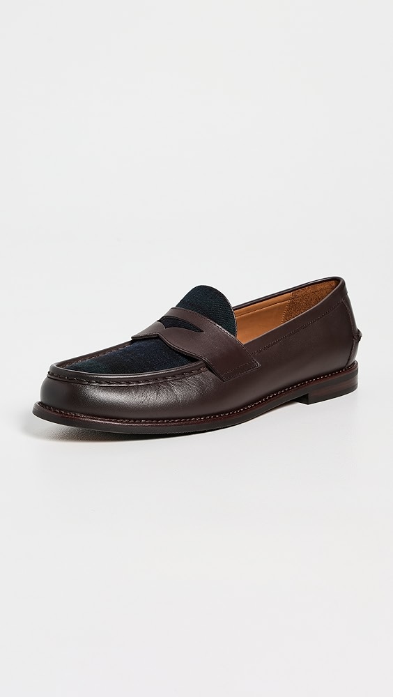 Polo Ralph Lauren Plaid Penny Loafers