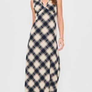 Plaid Printed Dress