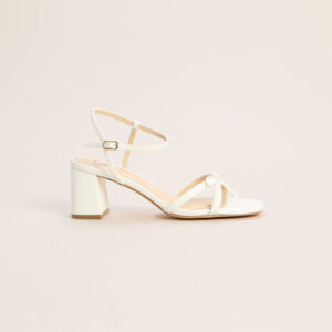 Plans Confirmed Bow Block Heels