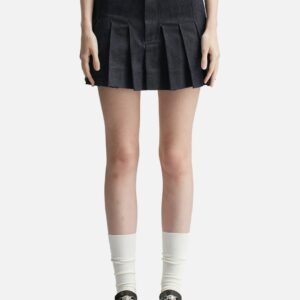 A.P.C. Pleated Mini Skirt Pleated Mini Skirt