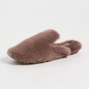 Plush Mule Slippers