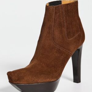 R13 Pointy Toe Platform Heel Boots