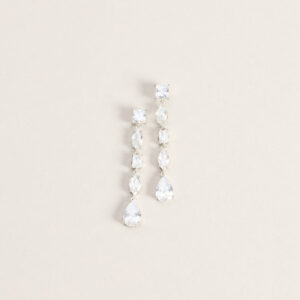 Windsor Polished Moment Cubic Zirconia Earrings Polished Moment Cubic Zirconia Earrings