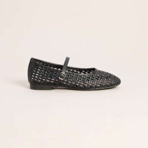 Windsor Polished Steps Woven Flats