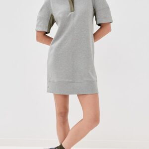 Polo Dress with Ripstop Combo