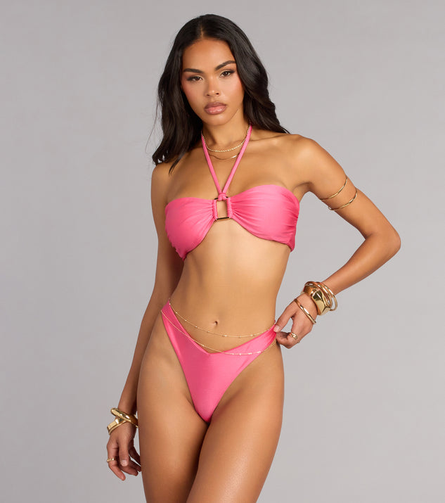 Windsor Poolside Proof High-Cut Bikini Bottoms