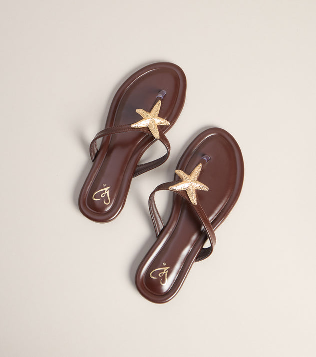 Windsor Poolside Ready Starfish Strap Sandals