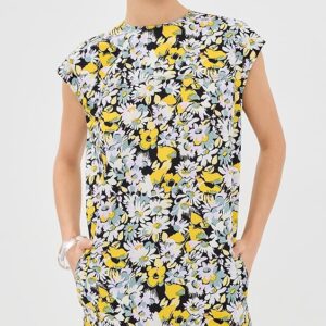 Pop Flowers Mini Dress