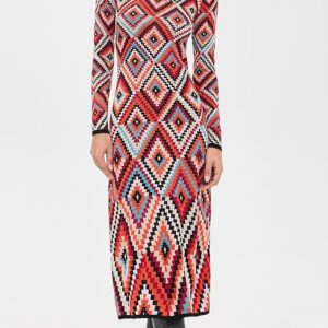 FARM Rio Pretti Knit Midi Dress
