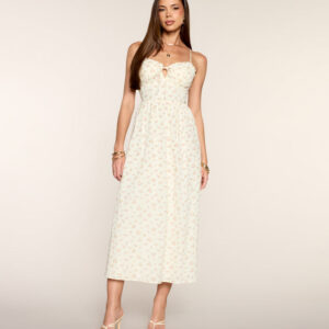 Windsor Pretty Breeze Floral Strappy Midi Dress Pretty Breeze Floral Strappy Midi Dress