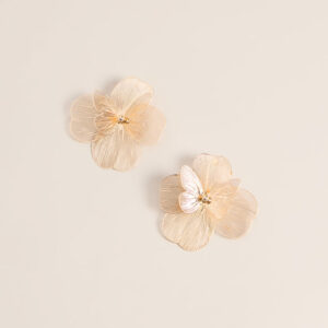 Pretty Extra Flower Statement Stud Earrings