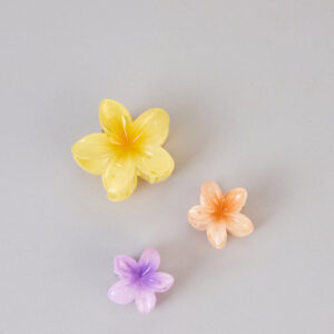 Pretty Petals Flower Hair Claw Clip Set
