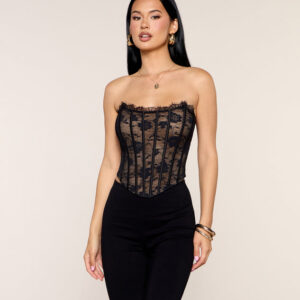 Windsor Pretty Sharp Lace Corset Top Pretty Sharp Lace Corset Top