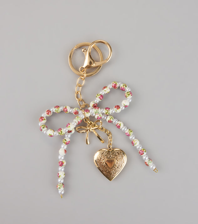 Windsor Pretty Things Beaded Heart Keychain
