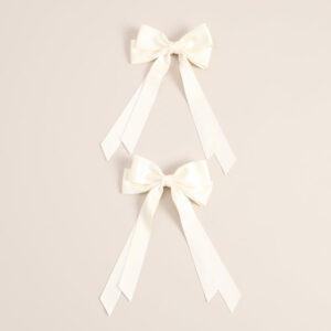Windsor Pretty Tied Bow Hair Clip Set Pretty Tied Bow Hair Clip Set