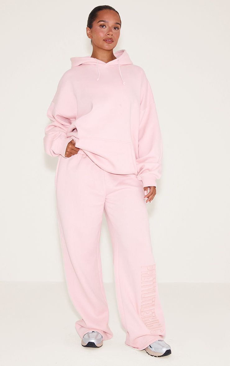 PrettyLittleThing Shape PRETTYLITTLETHING Pink Hoodie - Image 3