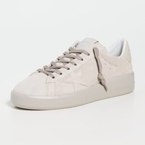 Pure Star Suede Upper And Star Leather Heel Sneakers