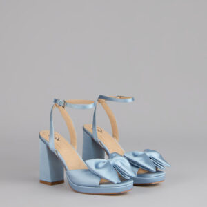 Windsor Put A Bow On It Satin Heels Put A Bow On It Satin Heels