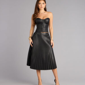 Windsor Quiet Drama Pleated Midi Skirt Quiet Drama Pleated Midi Skirt