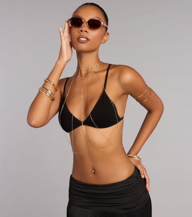 Windsor Quiet Luxury Back Chain Body Jewelry
