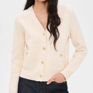 Quinn Gold Button Cardi
