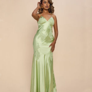 Windsor Rachel Satin Open Back Formal Dress Rachel Satin Open Back Formal Dress