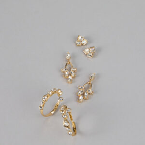 Windsor Radiant Mix Crystal Hoop Stud Set Radiant Mix Crystal Hoop Stud Set