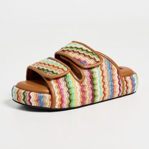 SIMONMILLER Raffia Cro Slides