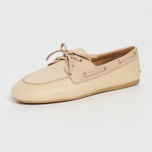Sperry Raffia Slim Boat Shoes