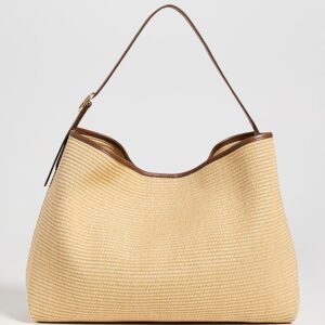Vince Raffia Vivian Hobo Bag