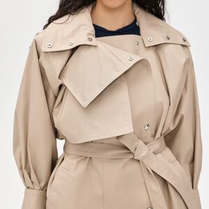 Ralya Short Belted Trench Coat