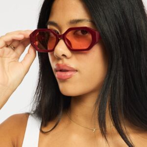 Ally Fashion Red Animal Print Fashion Sunglasses Red Animal Print Fashion Sunglasses