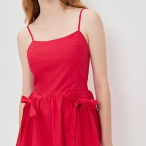 Moon River Red Mini Dress