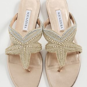 Aquazzura Reef Star Flat Sandals