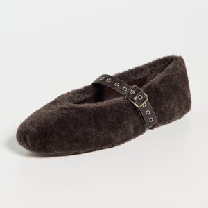 Madewell Remy Teddy Mary Janes